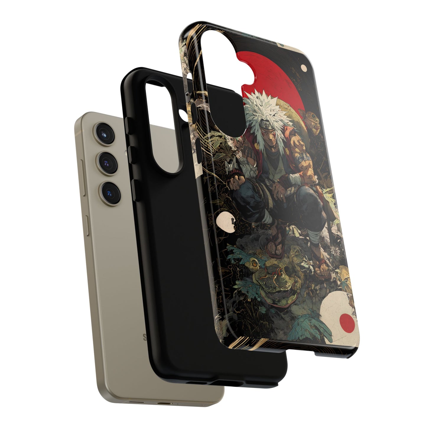 Jiraiya Sensei Naruto Shippuden Anime-Inspired Phone Case: Tough Cases, Phone Cover