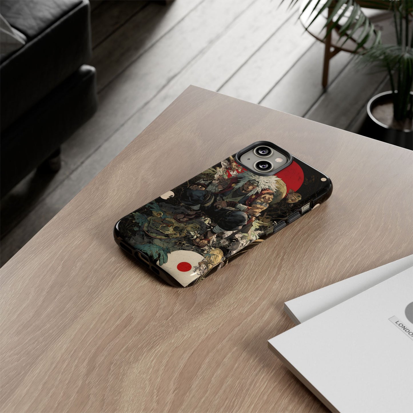 Jiraiya Sensei Naruto Shippuden Anime-Inspired Phone Case: Tough Cases, Phone Cover
