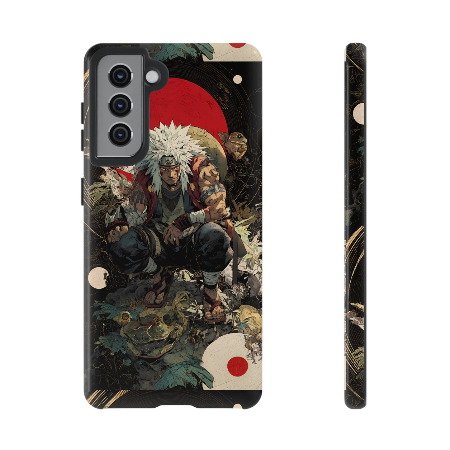 Jiraiya Sensei Naruto Shippuden Anime-Inspired Phone Case: Tough Cases, Phone Cover