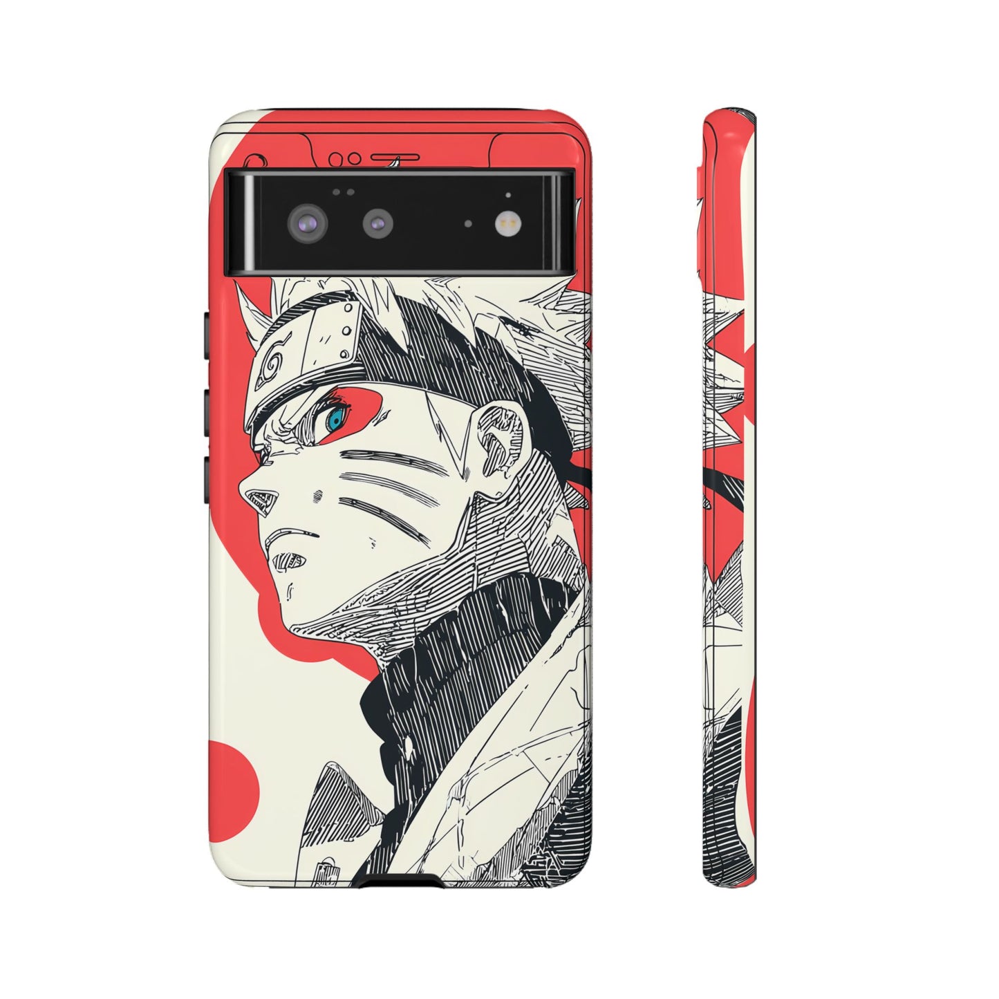 Naruto Uzumaki Sage Mode Senjutsu Naruto Shippuden Anime-Inspired Phone Case: Tough Cases, Phone Cover
