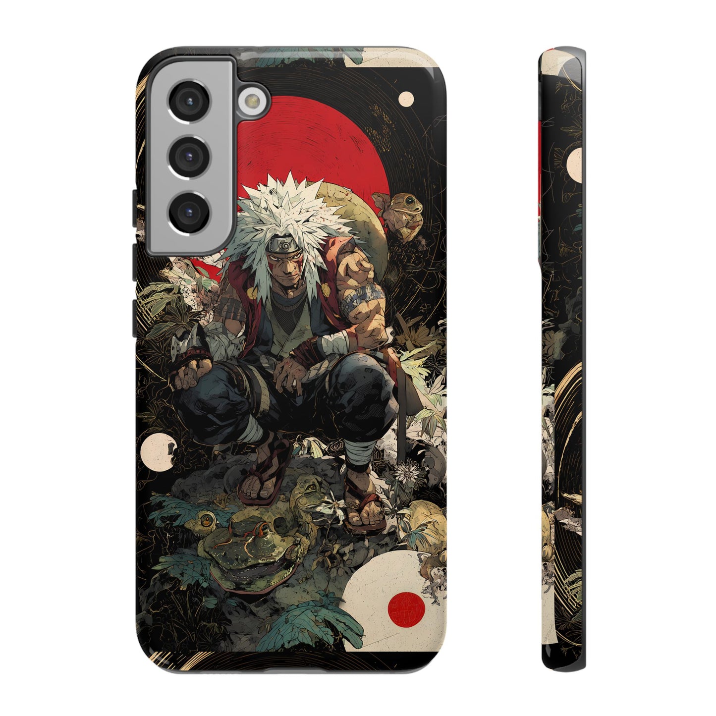 Jiraiya Sensei Naruto Shippuden Anime-Inspired Phone Case: Tough Cases, Phone Cover