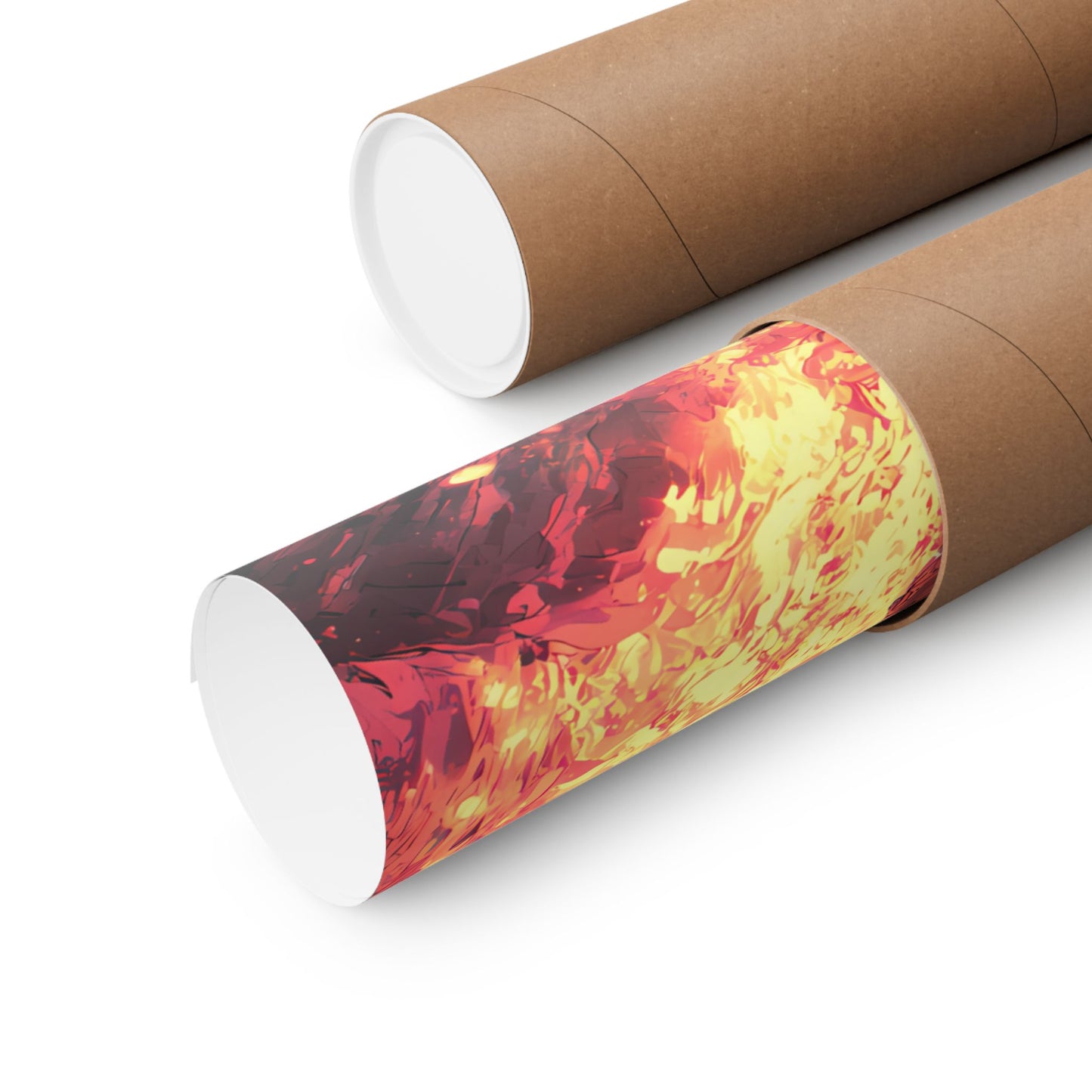 Tanjiro Kamado Hinokami Kagura, Demon Slayer Anime Matte Vertical Poster Wall Art