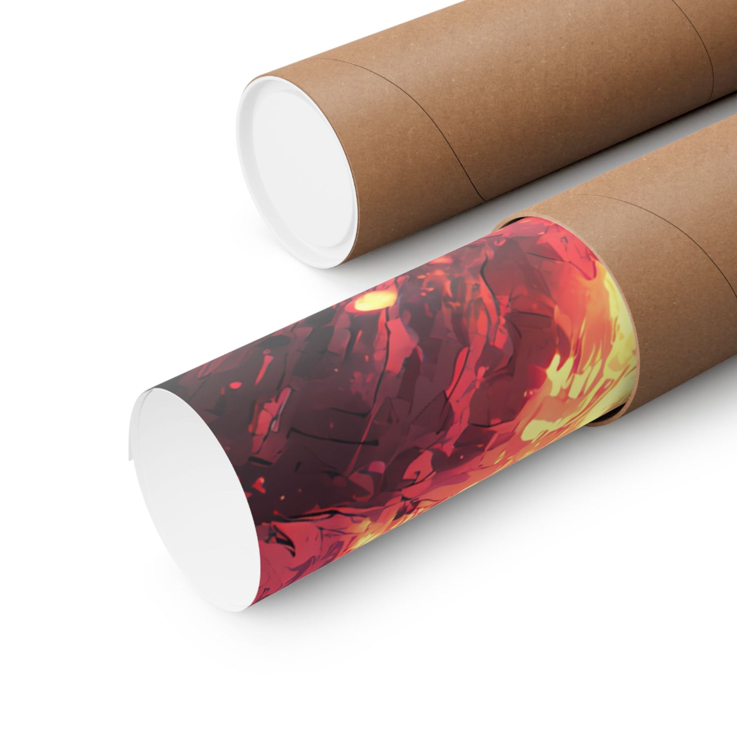 Tanjiro Kamado Hinokami Kagura, Demon Slayer Anime Matte Vertical Poster Wall Art