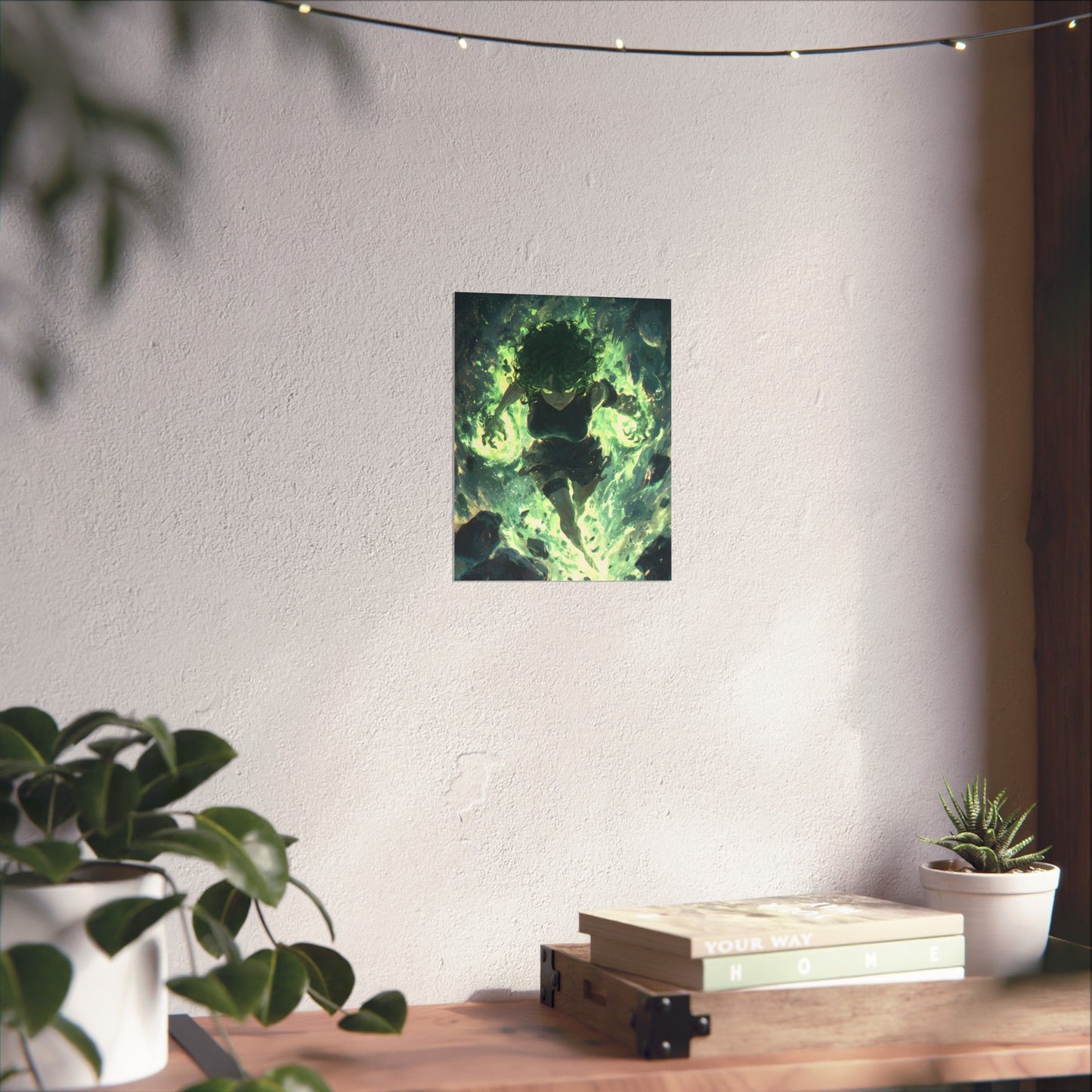 Tornado Of Terror Tatsumaki, One Punch Man Anime Matte Vertical Poster Wall Art