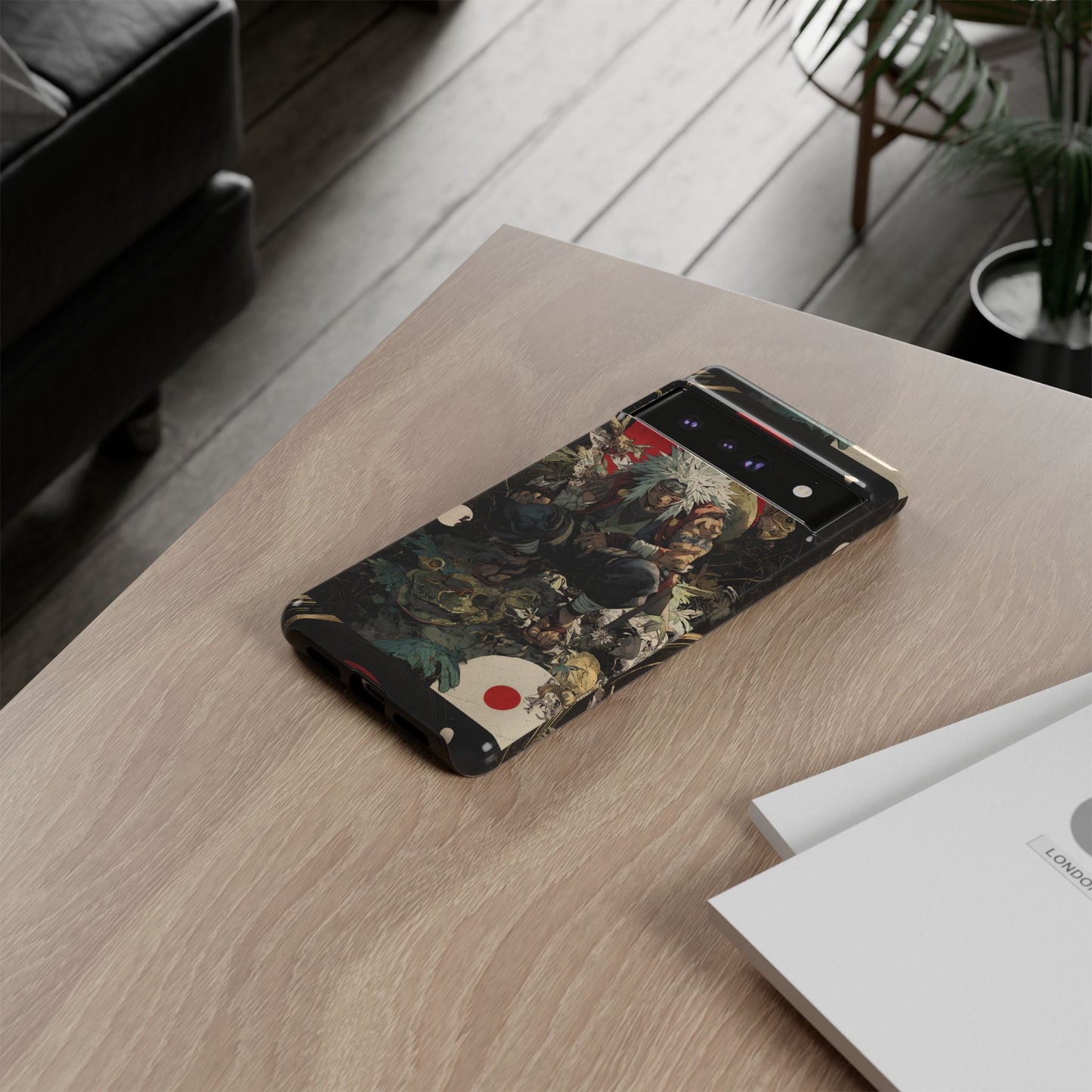 Jiraiya Sensei Naruto Shippuden Anime-Inspired Phone Case: Tough Cases, Phone Cover