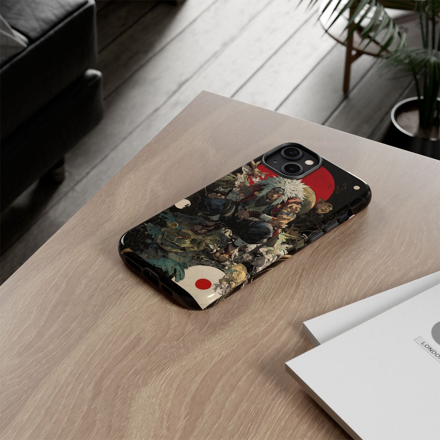 Jiraiya Sensei Naruto Shippuden Anime-Inspired Phone Case: Tough Cases, Phone Cover