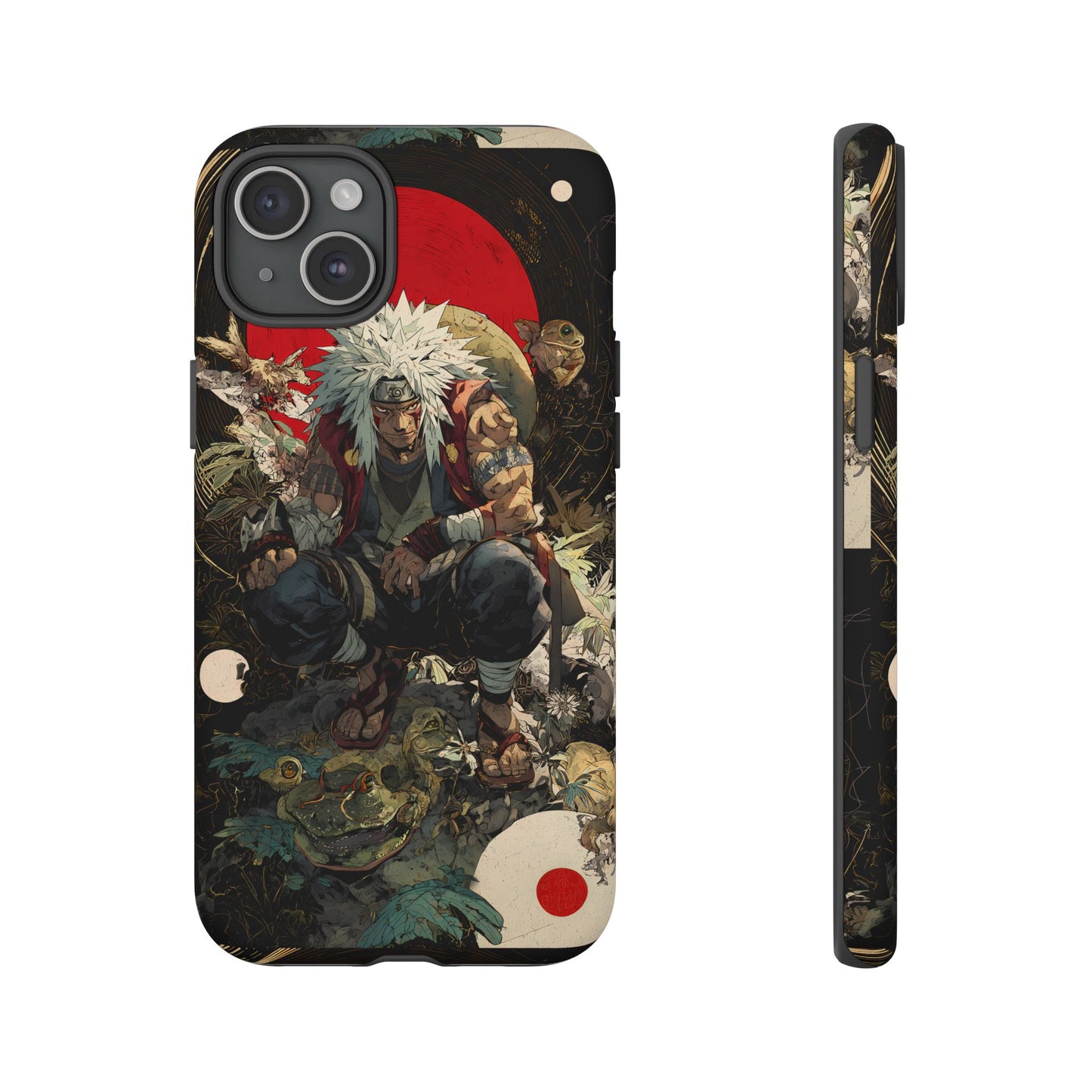 Jiraiya Sensei Naruto Shippuden Anime-Inspired Phone Case: Tough Cases, Phone Cover