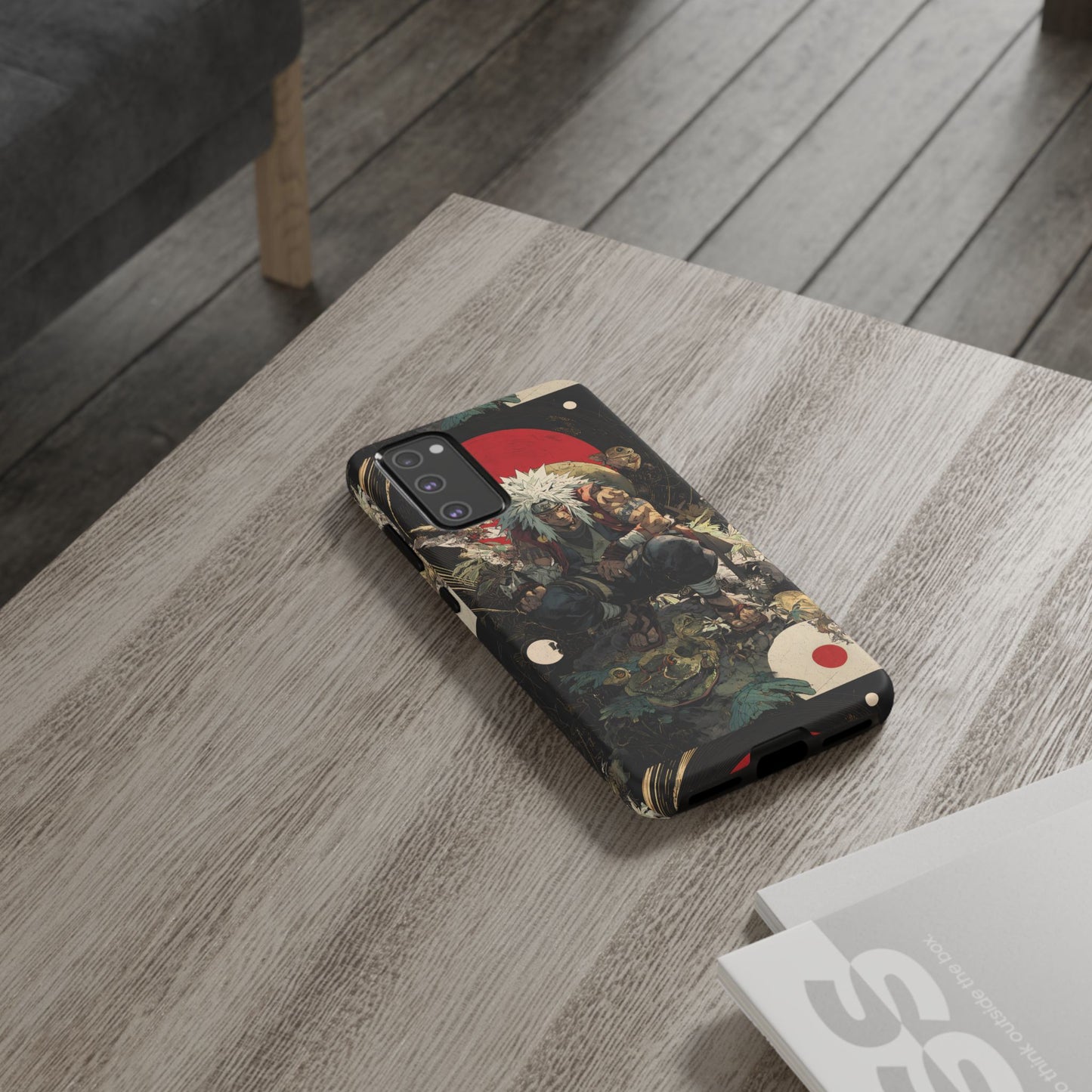 Jiraiya Sensei Naruto Shippuden Anime-Inspired Phone Case: Tough Cases, Phone Cover