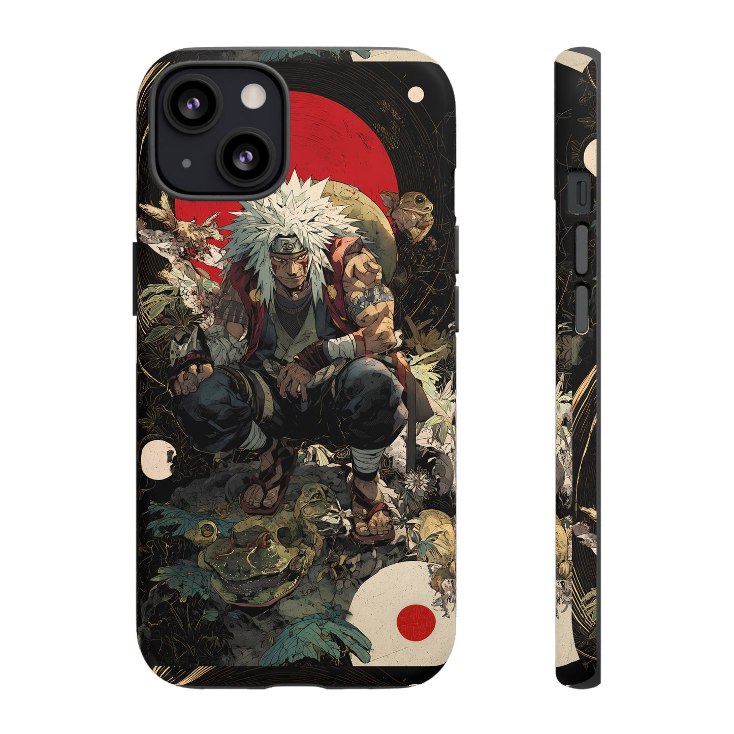 Jiraiya Sensei Naruto Shippuden Anime-Inspired Phone Case: Tough Cases, Phone Cover