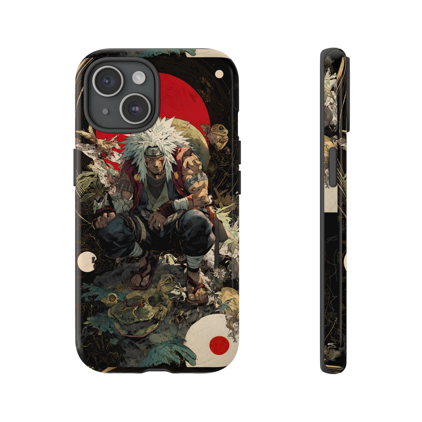 Jiraiya Sensei Naruto Shippuden Anime-Inspired Phone Case: Tough Cases, Phone Cover