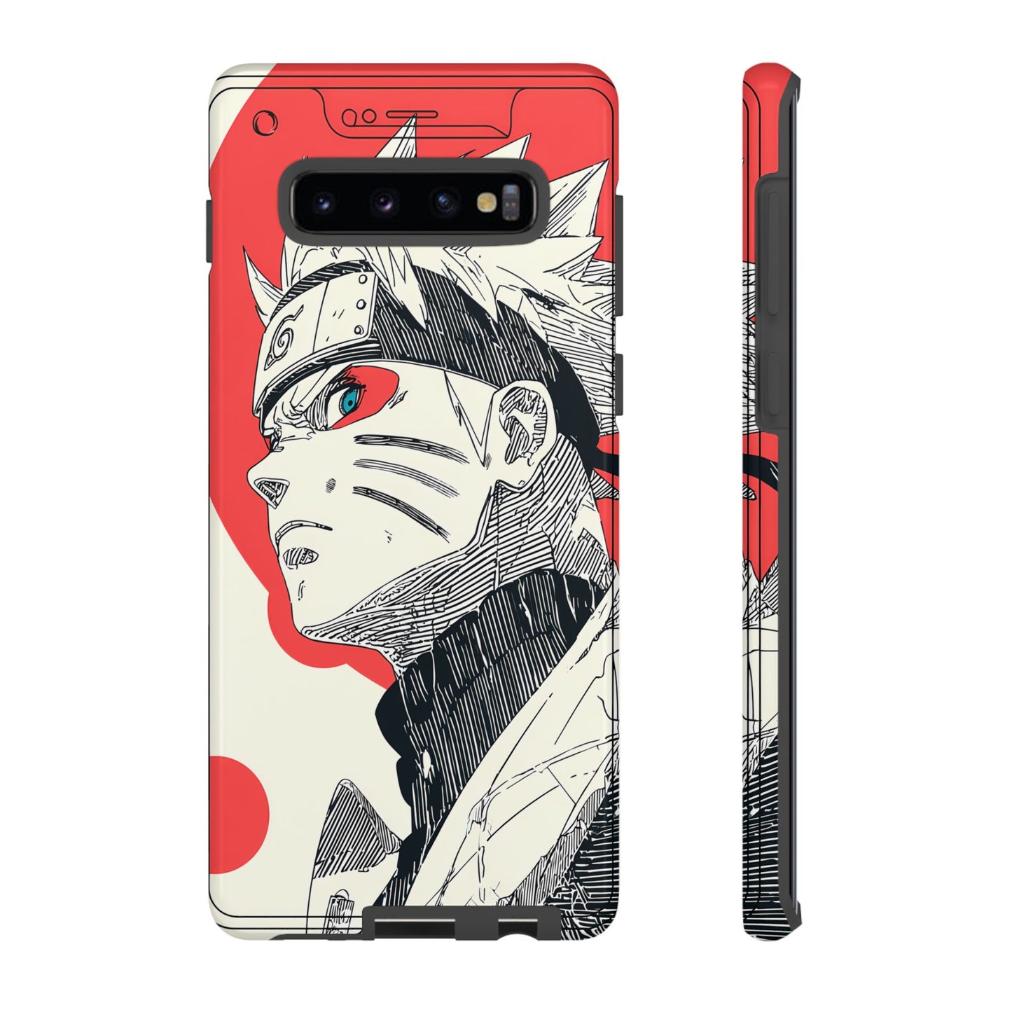 Naruto Uzumaki Sage Mode Senjutsu Naruto Shippuden Anime-Inspired Phone Case: Tough Cases, Phone Cover