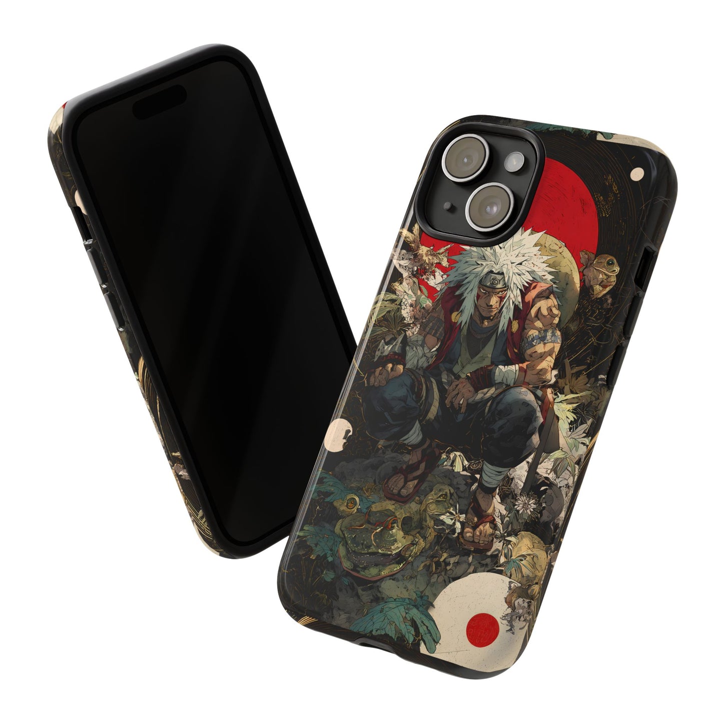 Jiraiya Sensei Naruto Shippuden Anime-Inspired Phone Case: Tough Cases, Phone Cover