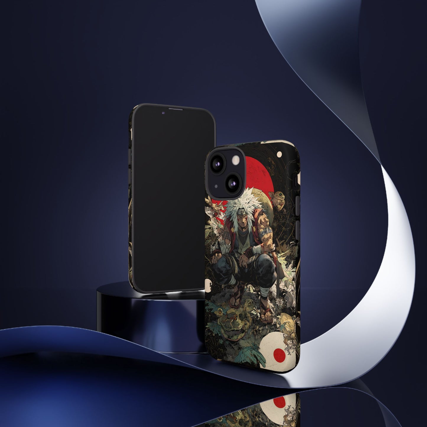 Jiraiya Sensei Naruto Shippuden Anime-Inspired Phone Case: Tough Cases, Phone Cover