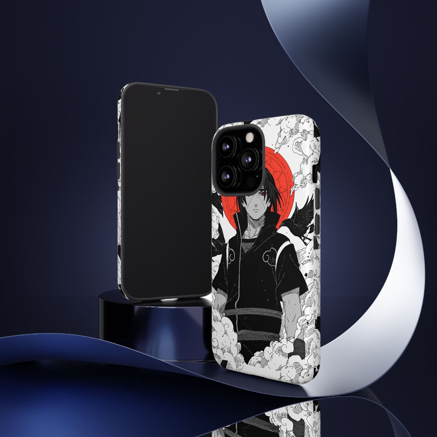 Itachi Uchiha Naruto Shippuden Anime-Inspired Phone Case: Tough Cases, Phone Cover