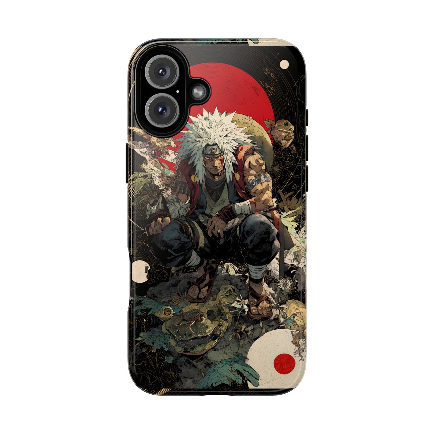 Jiraiya Sensei Naruto Shippuden Anime-Inspired Phone Case: Tough Cases, Phone Cover