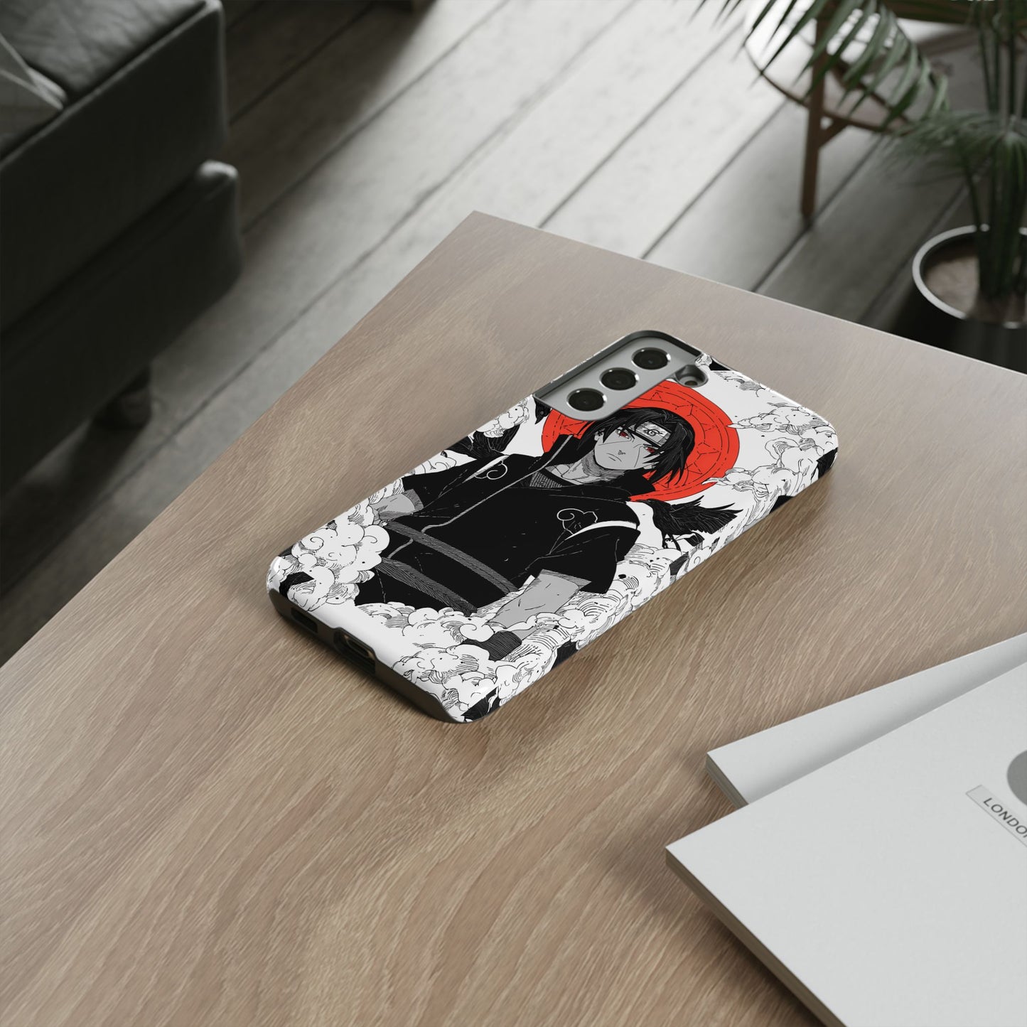 Itachi Uchiha Naruto Shippuden Anime-Inspired Phone Case: Tough Cases, Phone Cover
