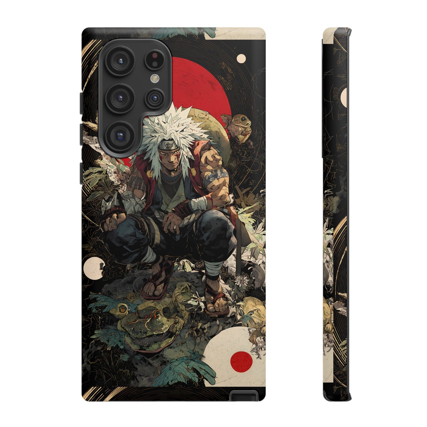 Jiraiya Sensei Naruto Shippuden Anime-Inspired Phone Case: Tough Cases, Phone Cover