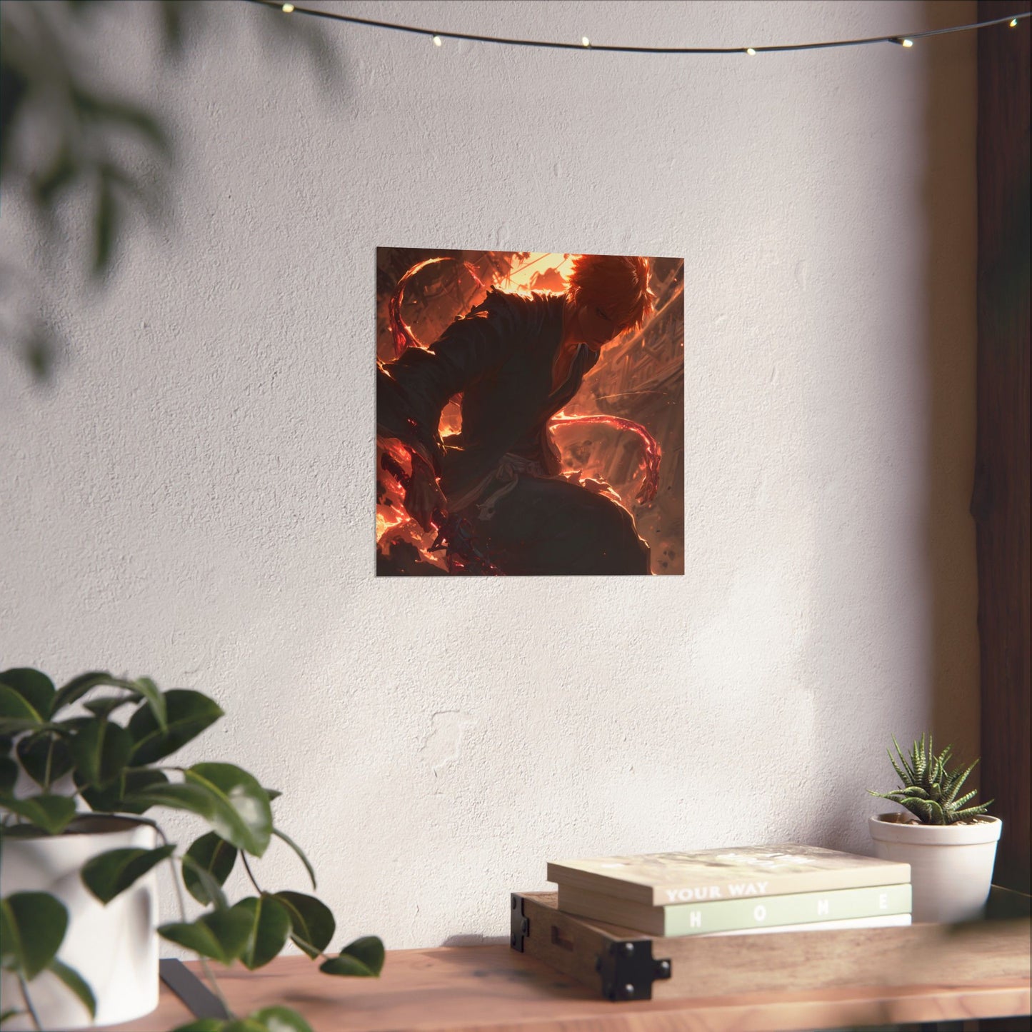Ichigo Kurosaki Bleach Thousand Year Blood War Anime Matte Vertical Poster Wall Art