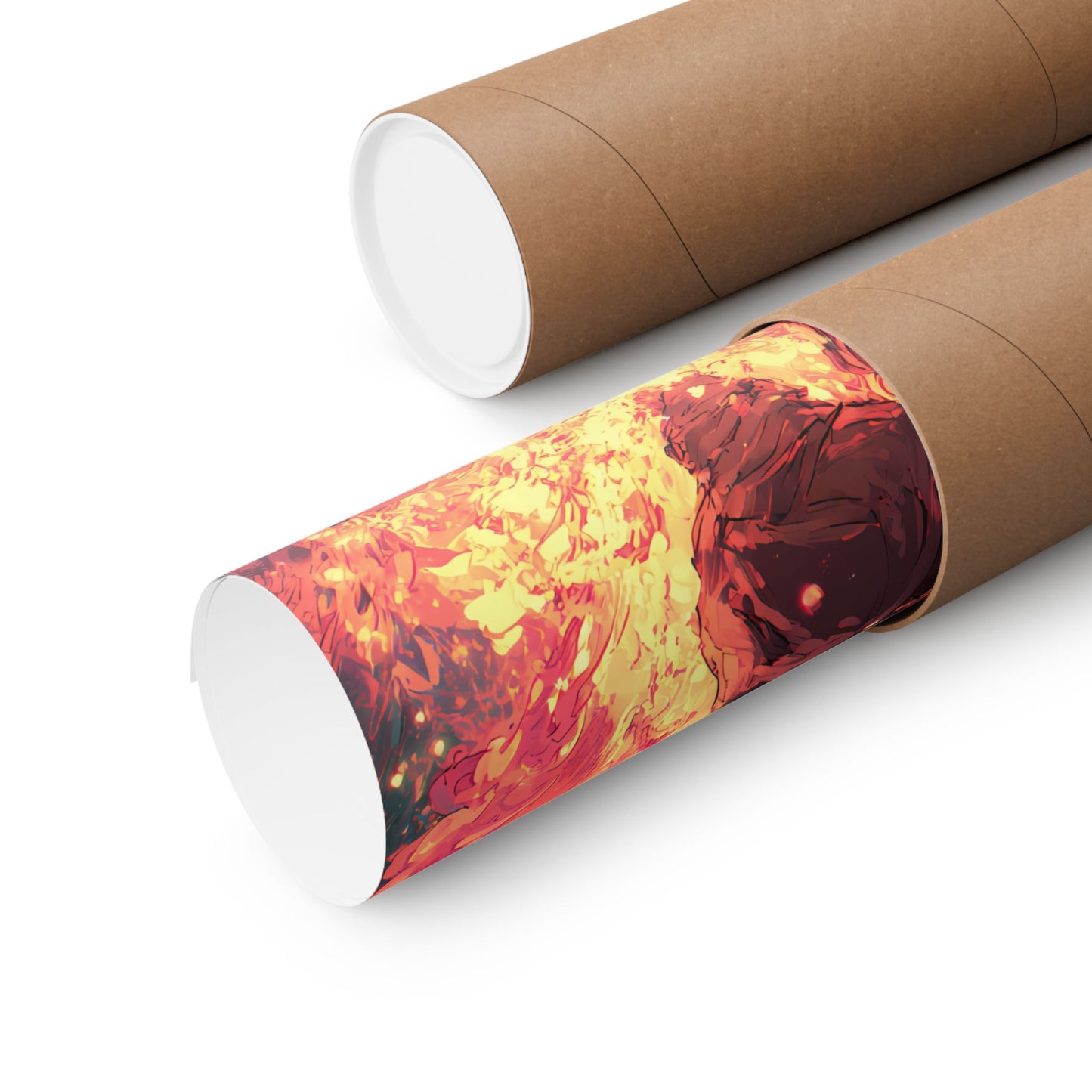 Tanjiro Kamado Hinokami Kagura, Demon Slayer Anime Matte Vertical Poster Wall Art