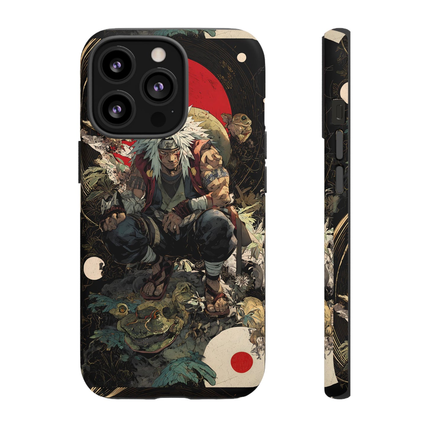 Jiraiya Sensei Naruto Shippuden Anime-Inspired Phone Case: Tough Cases, Phone Cover
