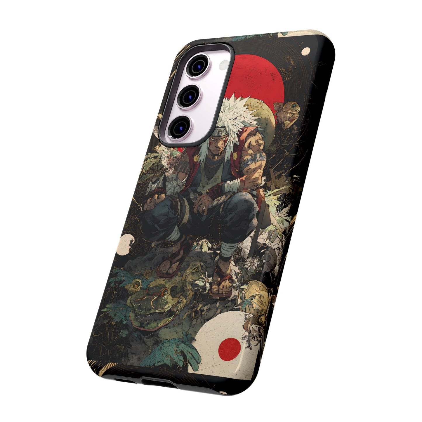 Jiraiya Sensei Naruto Shippuden Anime-Inspired Phone Case: Tough Cases, Phone Cover