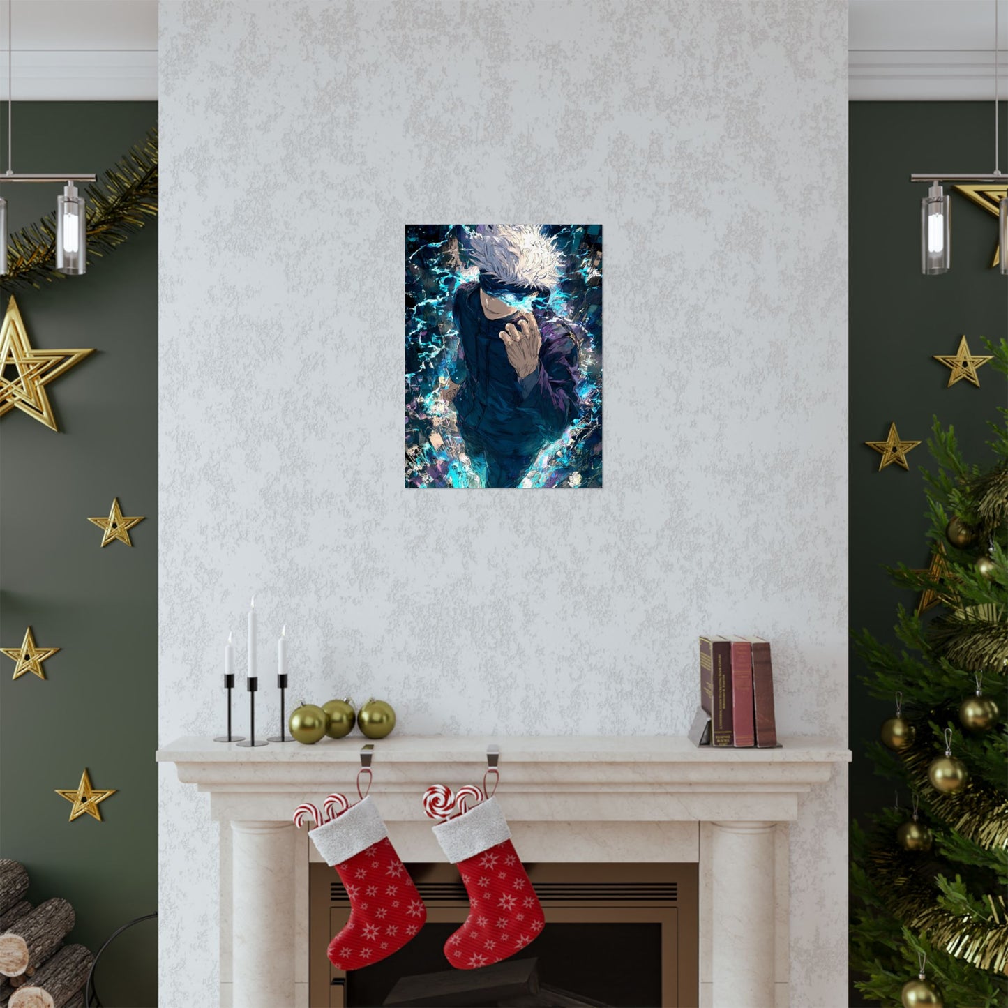 Jujutsu Kaisen Gojo Satoru Matte Vertical Poster Wall Art