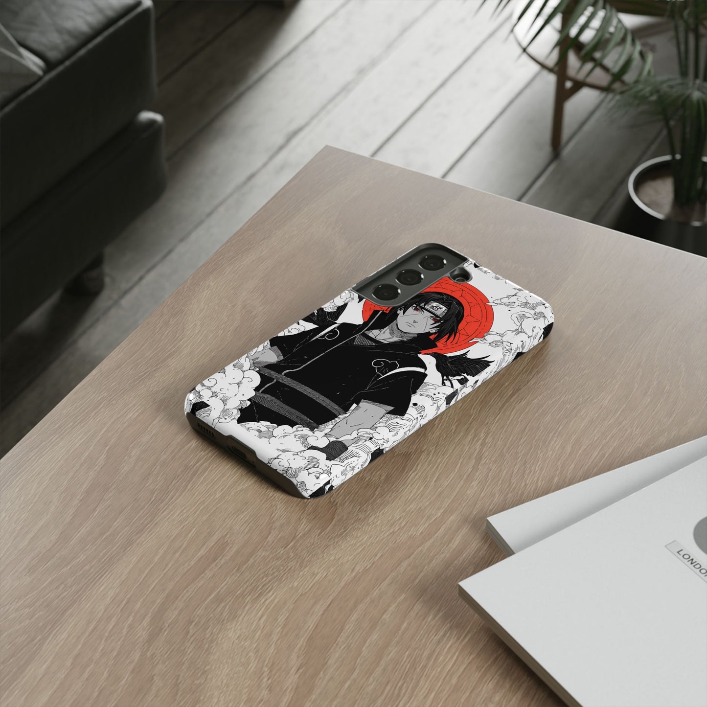 Itachi Uchiha Naruto Shippuden Anime-Inspired Phone Case: Tough Cases, Phone Cover