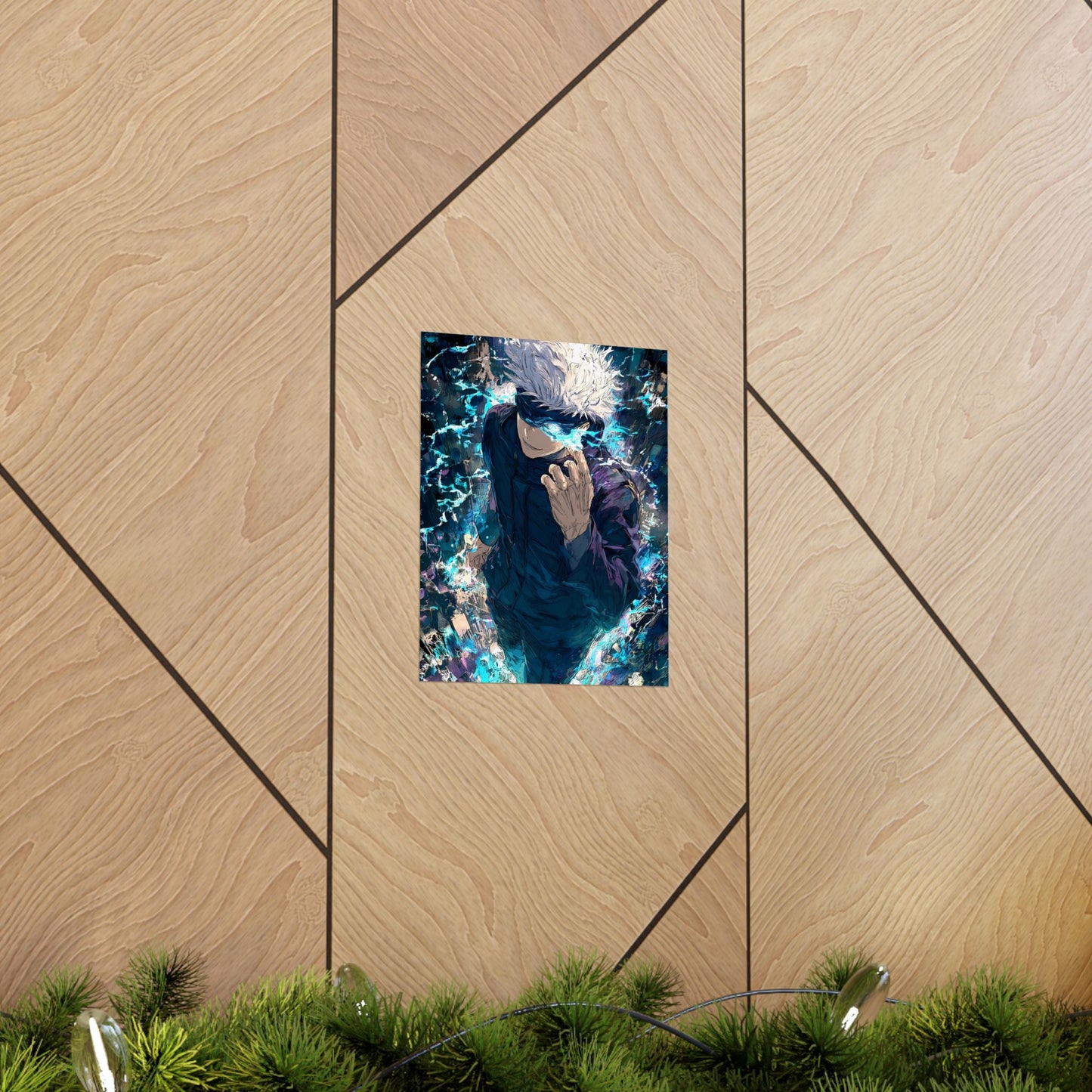 Jujutsu Kaisen Gojo Satoru Matte Vertical Poster Wall Art