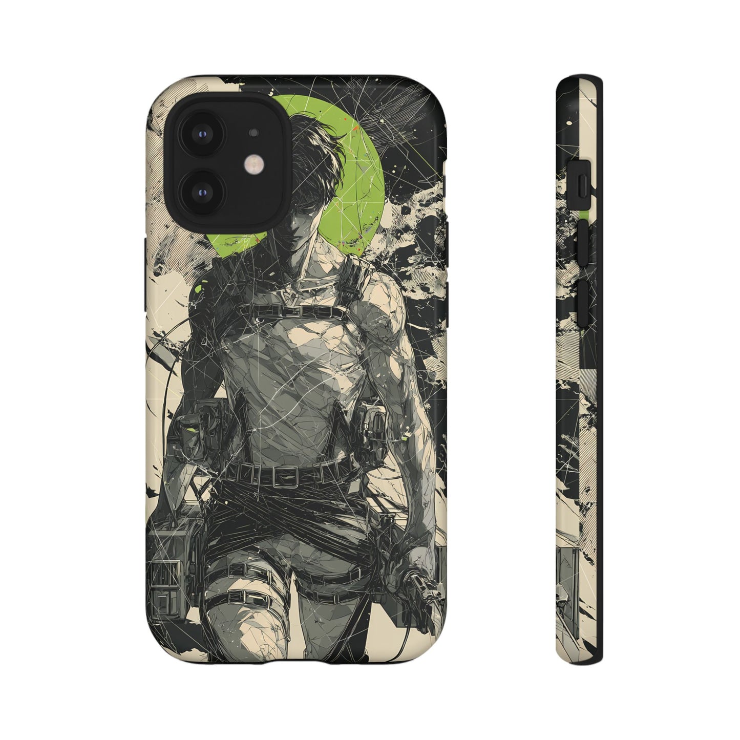 Captain Levi Ackerman, Attack On Titan Anime-Inspired Phone Case: Tough Cases, Phone Cover