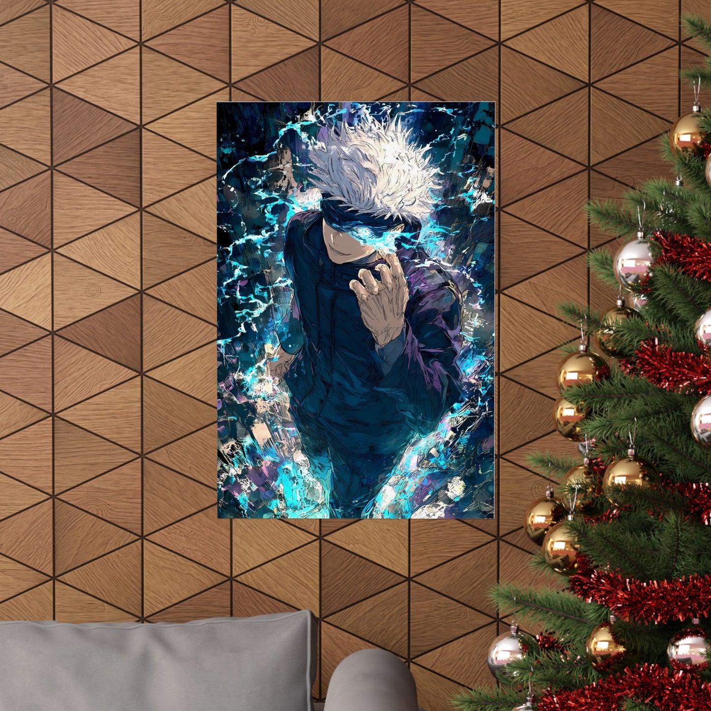 Jujutsu Kaisen Gojo Satoru Matte Vertical Poster Wall Art