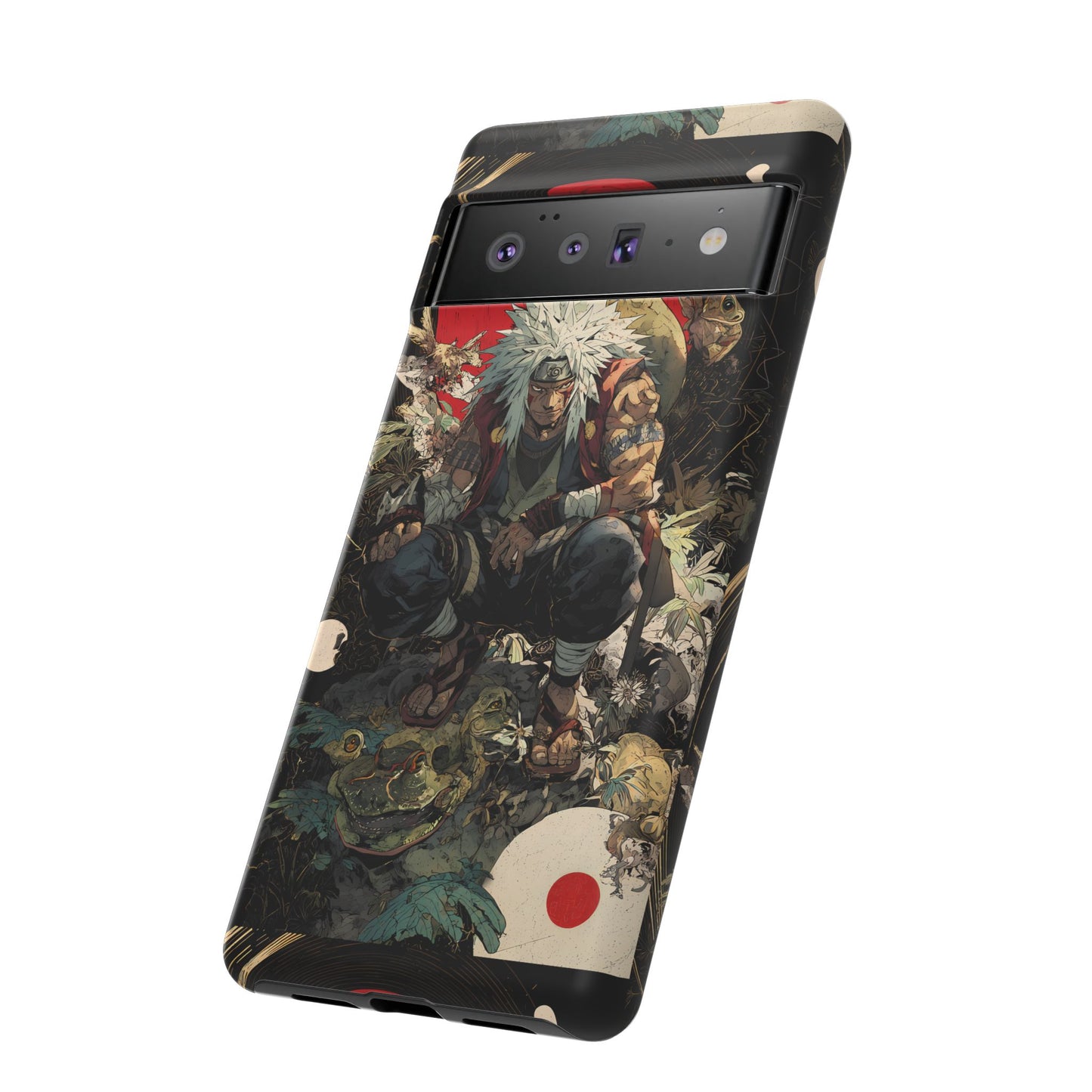 Jiraiya Sensei Naruto Shippuden Anime-Inspired Phone Case: Tough Cases, Phone Cover