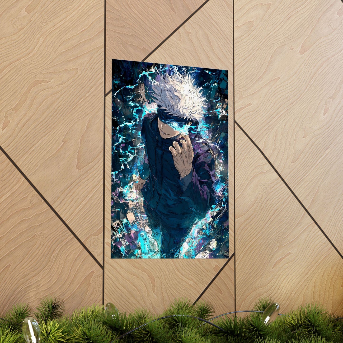 Jujutsu Kaisen Gojo Satoru Matte Vertical Poster Wall Art