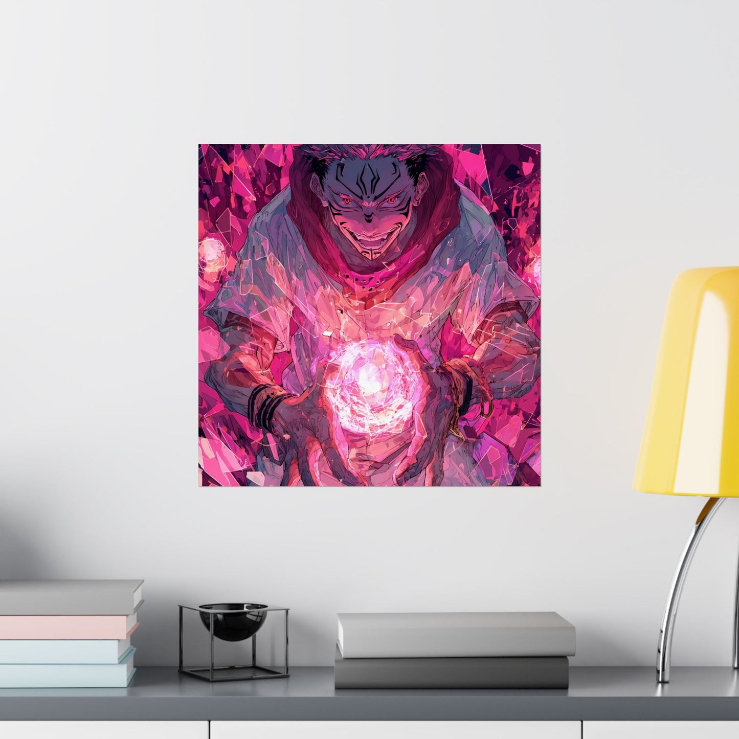 Ryomen Sukuna, Jujutsu Kaisen Anime Matte Vertical Poster Wall Art