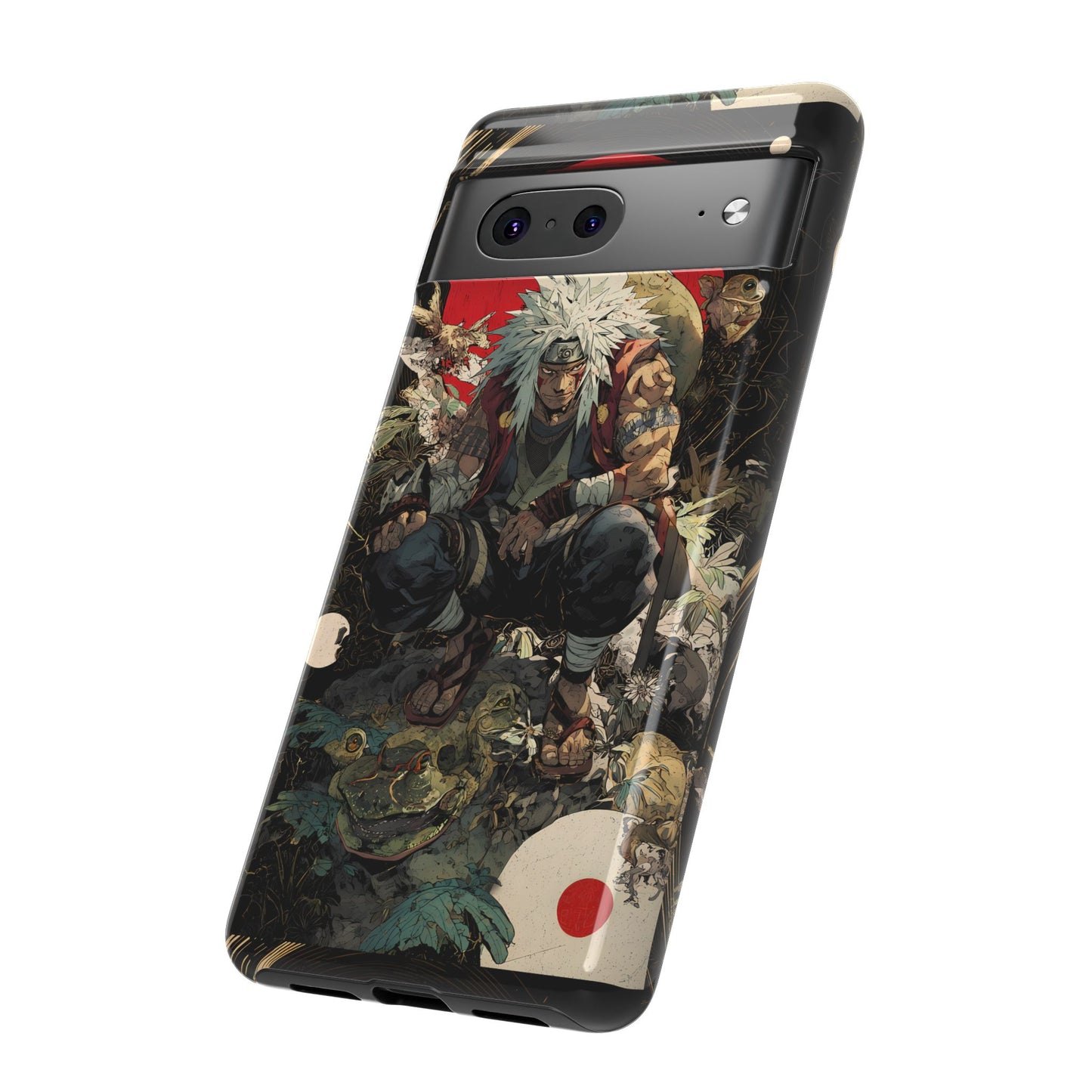 Jiraiya Sensei Naruto Shippuden Anime-Inspired Phone Case: Tough Cases, Phone Cover