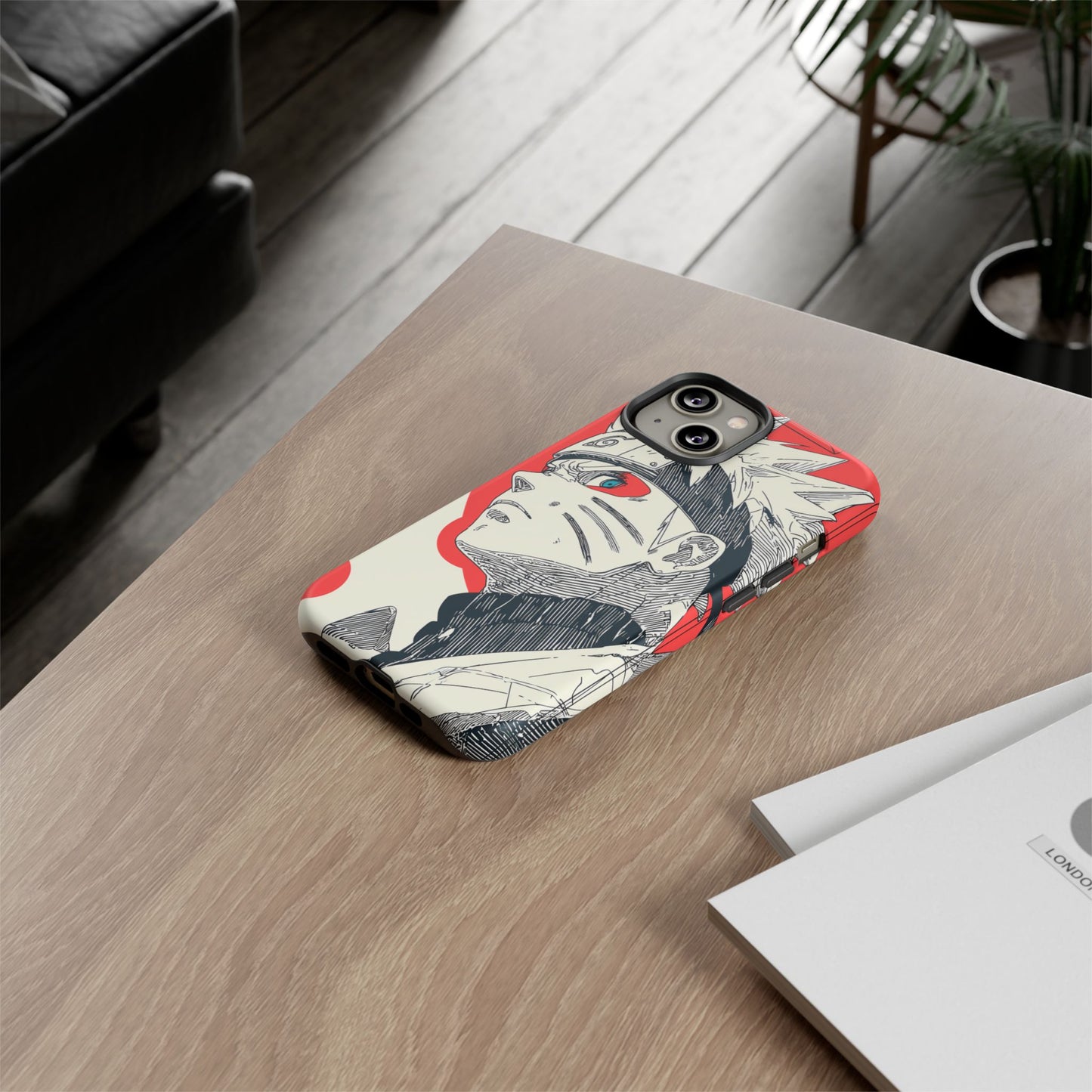 Naruto Uzumaki Sage Mode Senjutsu Naruto Shippuden Anime-Inspired Phone Case: Tough Cases, Phone Cover