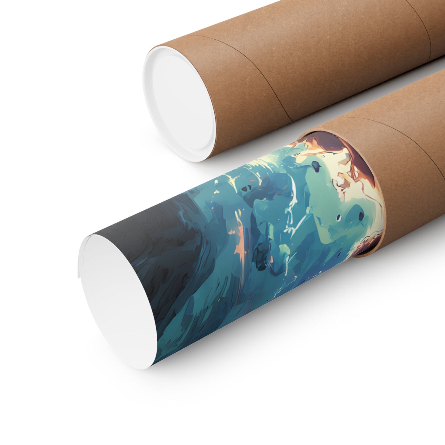 Super Saiyan Blue Goku, Dragon Ball Super Anime Fan Art Matte Vertical Poster Wall Art