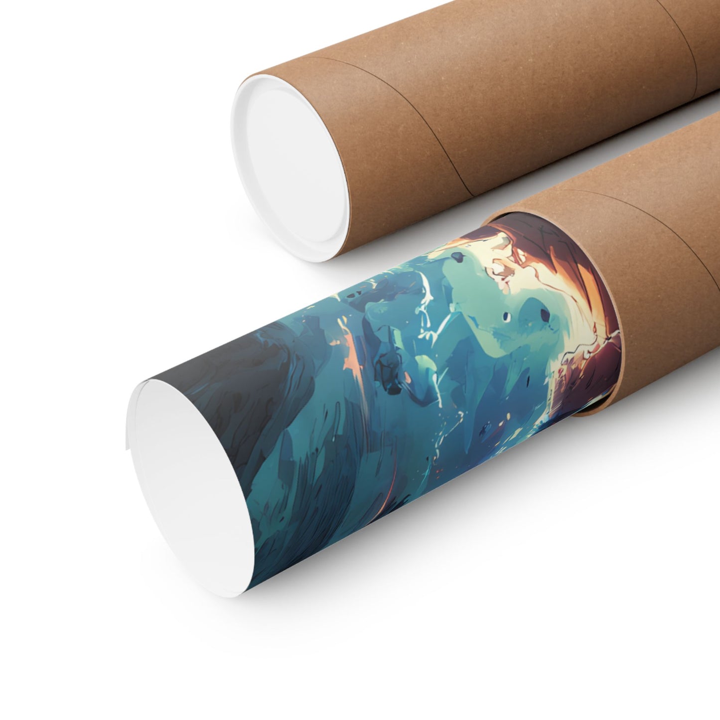 Super Saiyan Blue Goku, Dragon Ball Super Anime Fan Art Matte Vertical Poster Wall Art