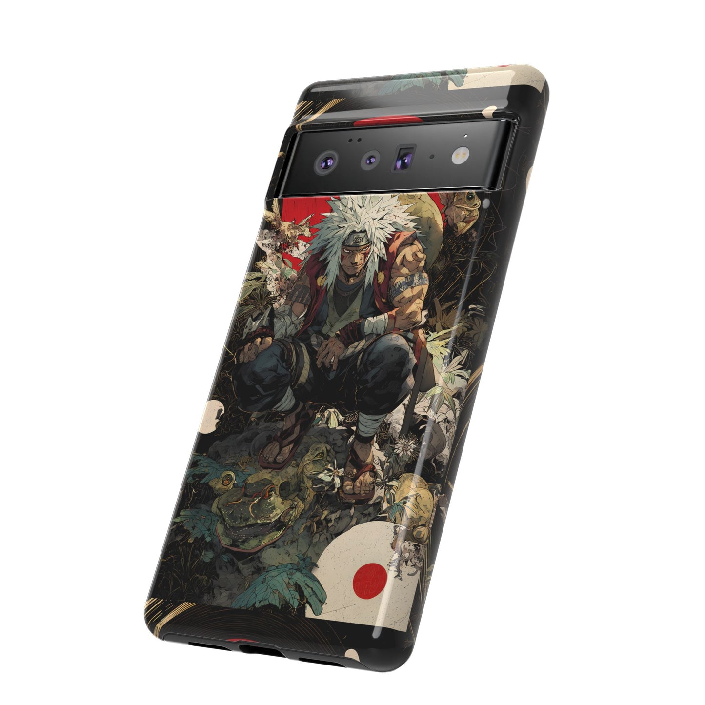 Jiraiya Sensei Naruto Shippuden Anime-Inspired Phone Case: Tough Cases, Phone Cover