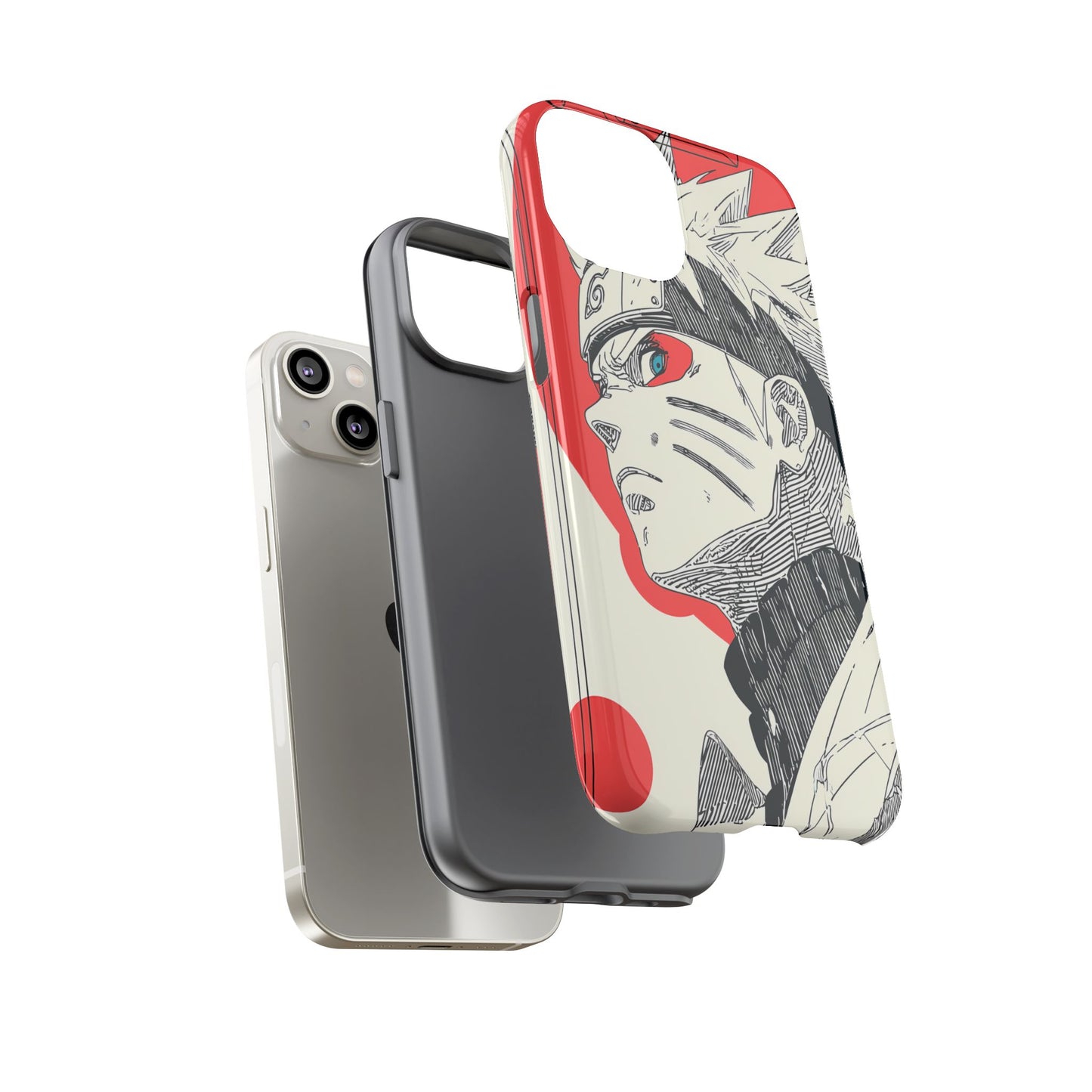 Naruto Uzumaki Sage Mode Senjutsu Naruto Shippuden Anime-Inspired Phone Case: Tough Cases, Phone Cover