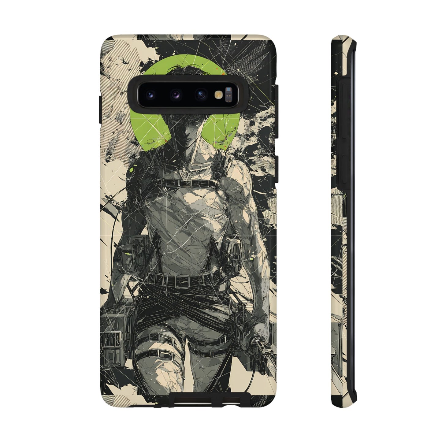 Captain Levi Ackerman, Attack On Titan Anime-Inspired Phone Case: Tough Cases, Phone Cover
