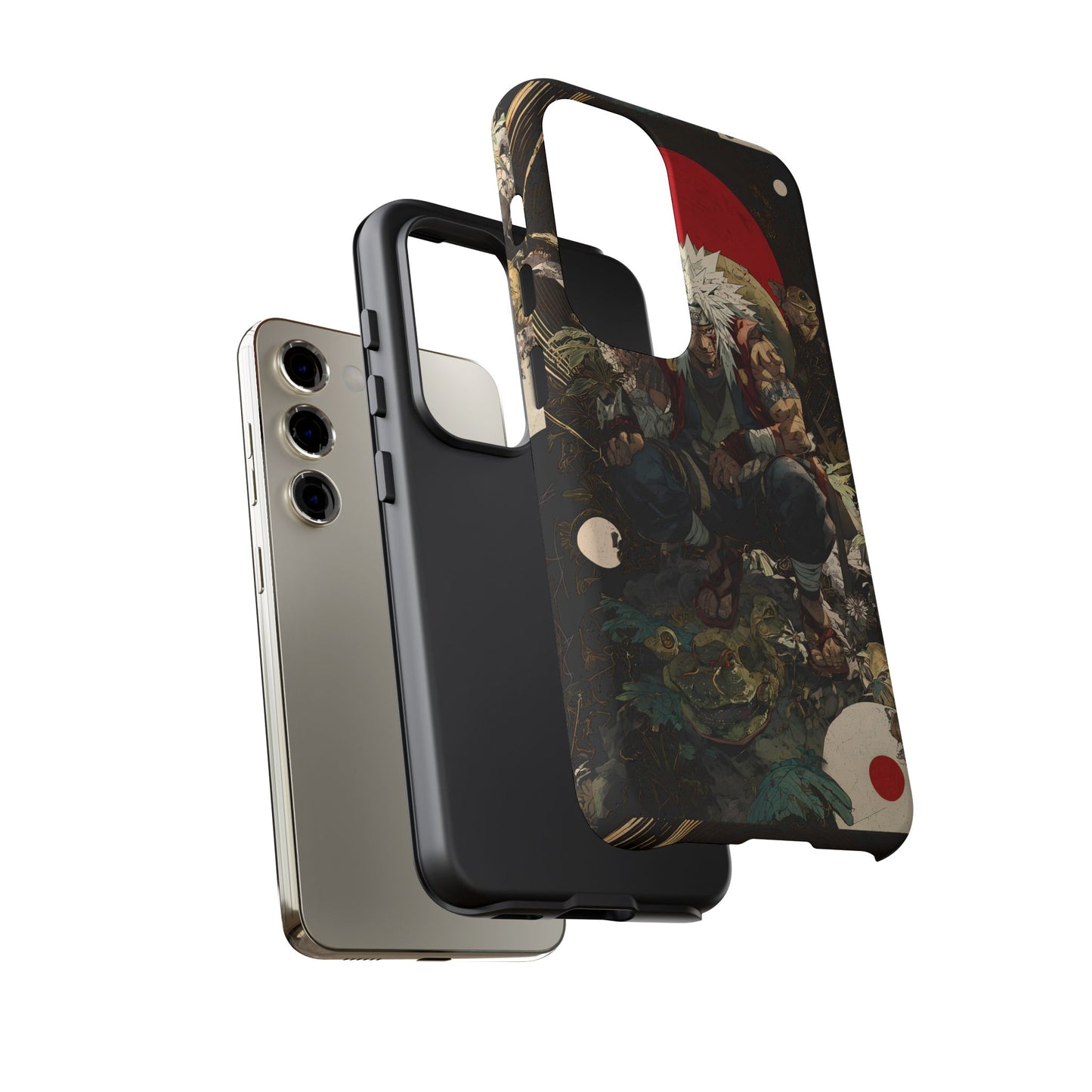 Jiraiya Sensei Naruto Shippuden Anime-Inspired Phone Case: Tough Cases, Phone Cover