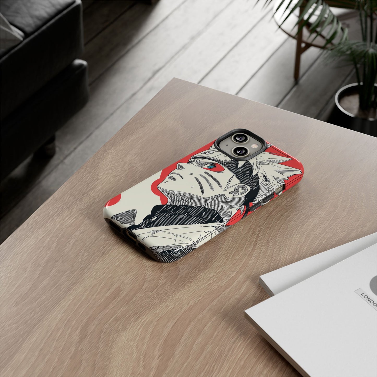 Naruto Uzumaki Sage Mode Senjutsu Naruto Shippuden Anime-Inspired Phone Case: Tough Cases, Phone Cover