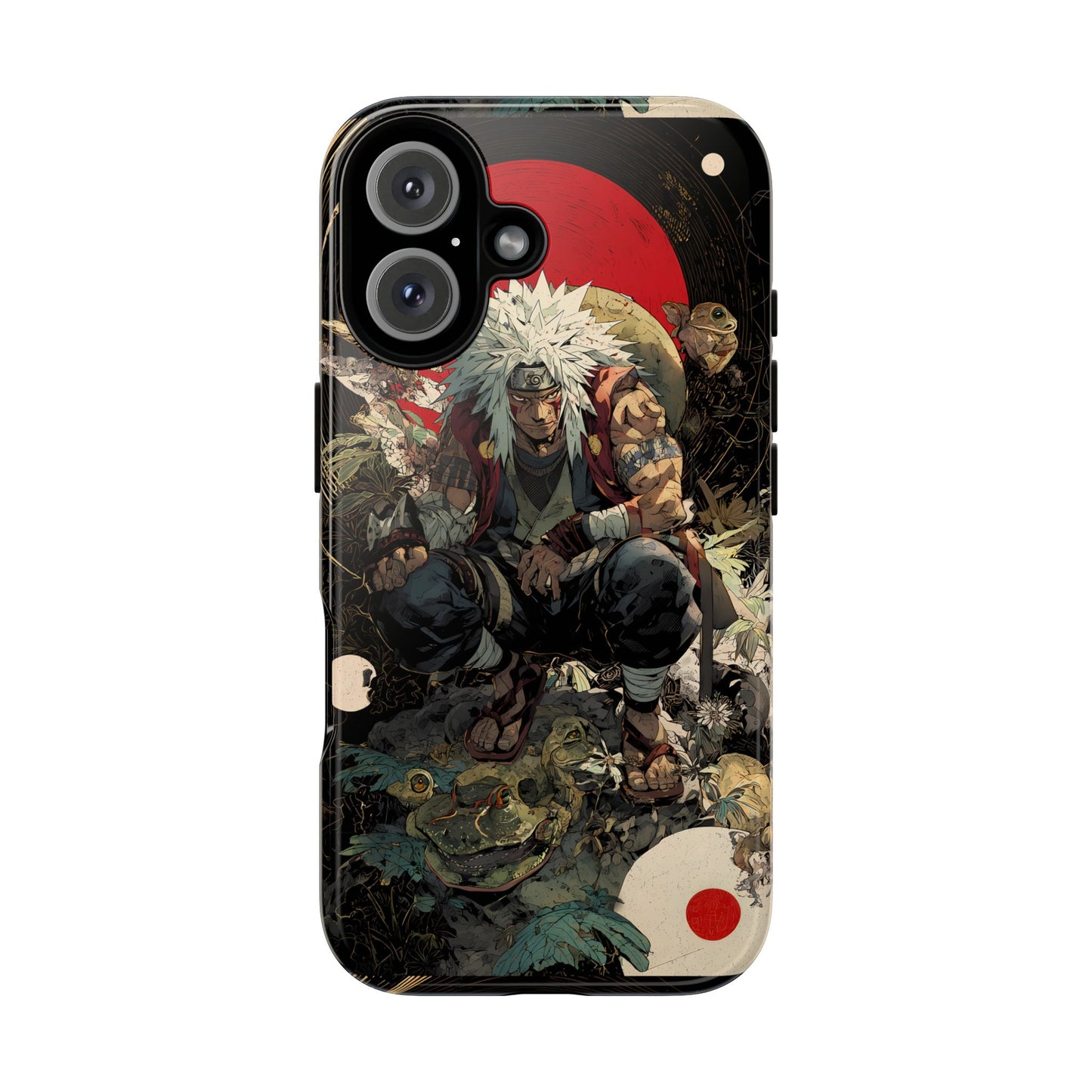 Jiraiya Sensei Naruto Shippuden Anime-Inspired Phone Case: Tough Cases, Phone Cover