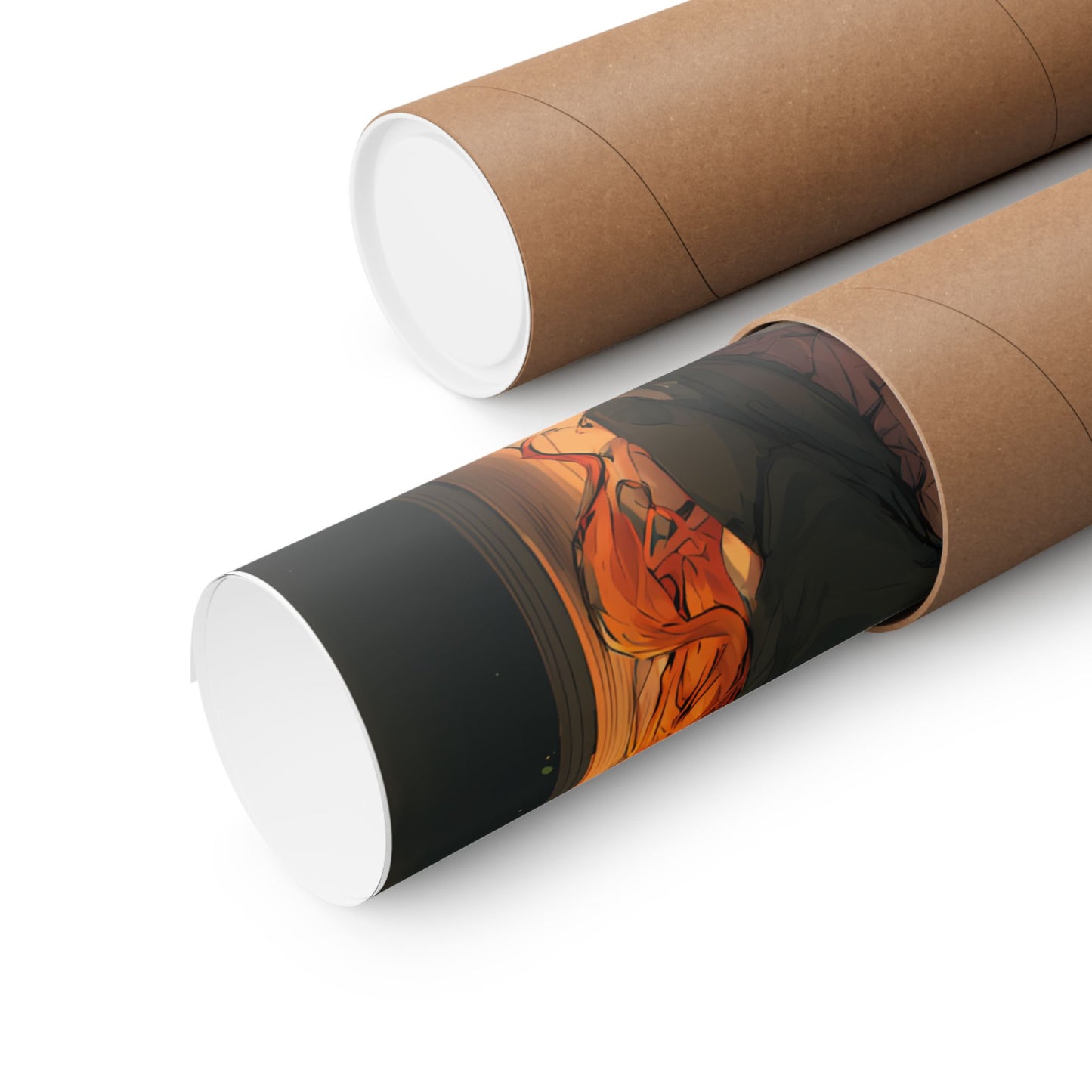 Sleeping Nezuko, Demon Slayer Anime Matte Vertical Poster Wall Art