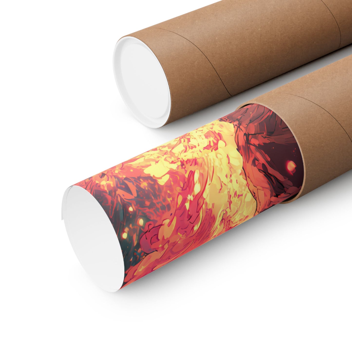 Tanjiro Kamado Hinokami Kagura, Demon Slayer Anime Matte Vertical Poster Wall Art