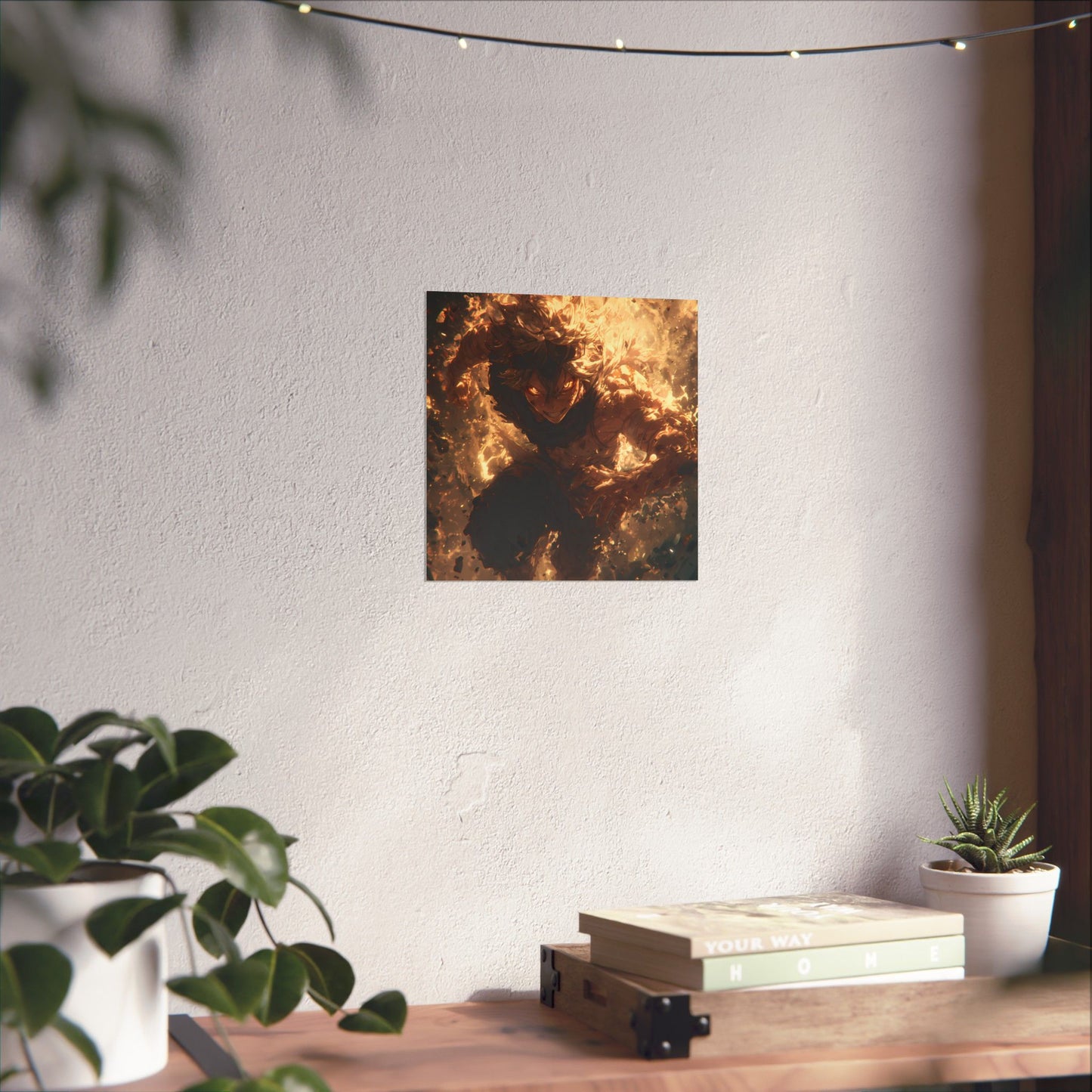 Black Clover Asta Anime Matte Vertical Poster Wall Art