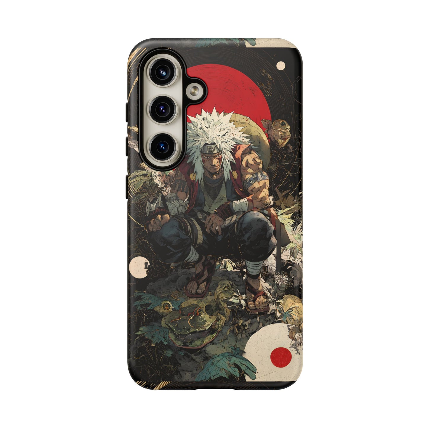 Jiraiya Sensei Naruto Shippuden Anime-Inspired Phone Case: Tough Cases, Phone Cover