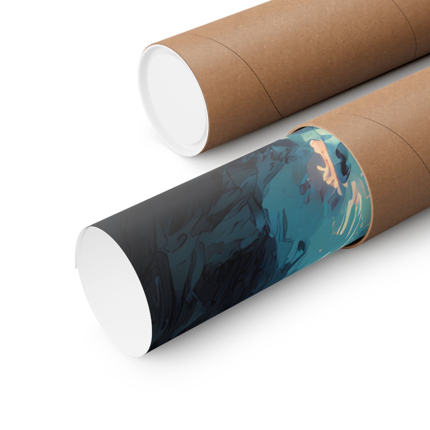 Super Saiyan Blue Goku, Dragon Ball Super Anime Fan Art Matte Vertical Poster Wall Art