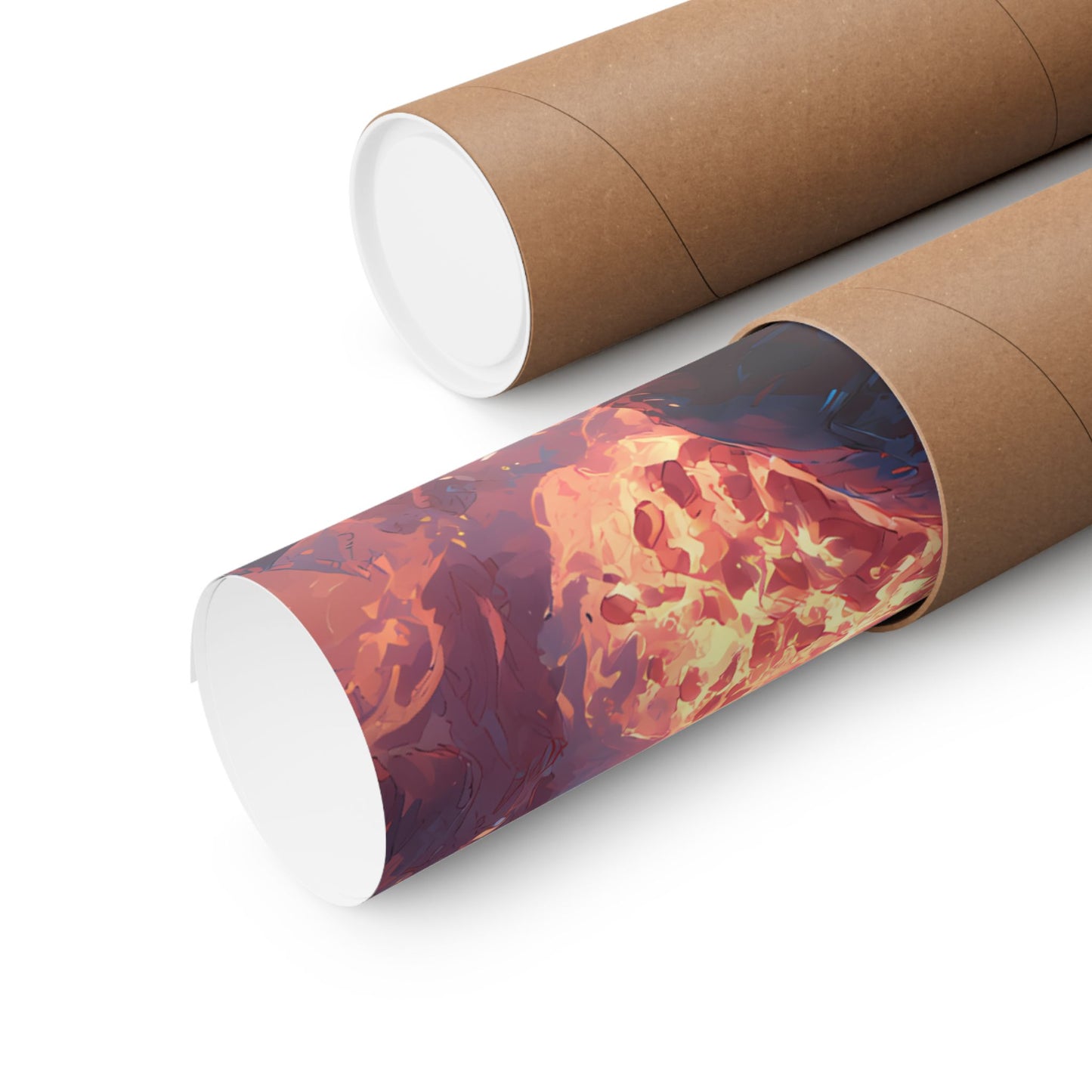 Icy Flames Shoto Todoroki My Hero Academia Anime Matte Vertical Poster Wall Art