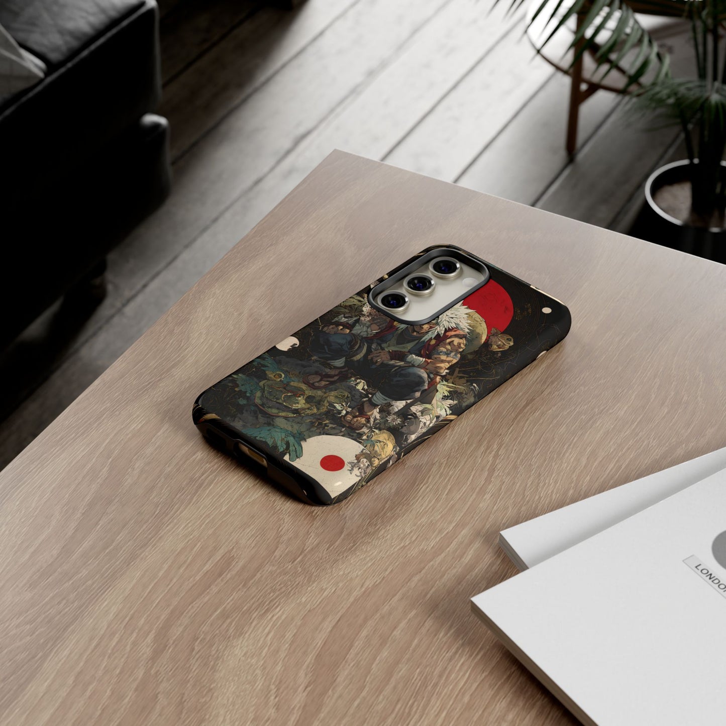 Jiraiya Sensei Naruto Shippuden Anime-Inspired Phone Case: Tough Cases, Phone Cover
